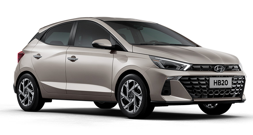 Hyundai HB20 beige