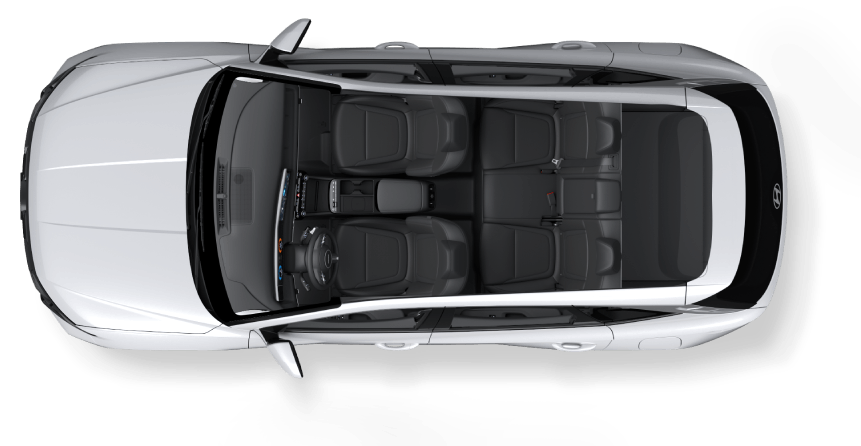 Hyundai New Tucson interior cuero negro auto