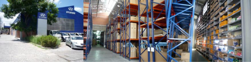 Centro de repuestos Hyundai